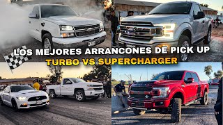 LOS MEJORES ARRANCONES DE PICK UP CON SUPERCHARGER Y TURBO  SINALOA STANG [upl. by Beasley]