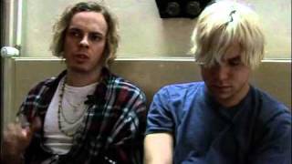 Cage The Elephant interview  Matt Schultz and Jared Champion part 4 [upl. by Sidonie]