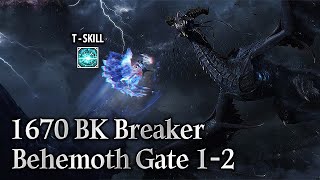 Lost Ark1670 Brawl King BreakerArk Passive  Behemoth Gate 12 [upl. by Erret]