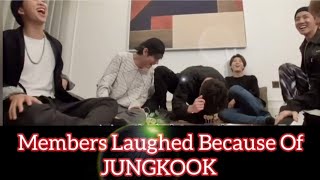 Members Laughed Because Of JUNGKOOK Part 1 [upl. by Eelarat98]