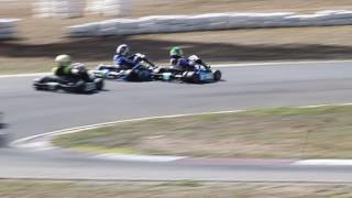 VICTORIAN KART CHAMPIONSHIP KA4 JUNIOR LIGHT FINAL PUCKAPUNYAL GO KART TRACK 9TH APRIL 2017 [upl. by Everard]