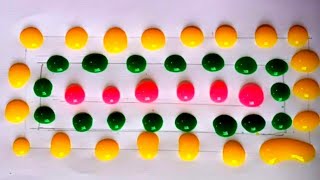 Water drops Oddly satisfying video 🟢🟠🔴🔵 [upl. by Newberry269]