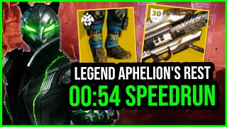 Aphelions Rest 054 Lost Sector Speedrun Destiny 2 Season of Defiance [upl. by Husha552]