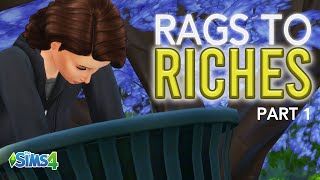 The Sims 4 Base Game  Rags to Riches  Part 1 [upl. by Helenka]