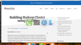 Building Hadoop and Spark Cluster Using Ansible  Introduction [upl. by Euqinahc594]