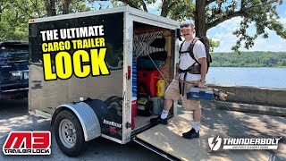 Cargo Trailer Lock  The M3 Enclosed Trailer Lock from Thunderbolt® Locks [upl. by Sproul501]