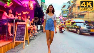 4K Pattaya Walk Soi Buakhao Soi 7 Soi New Plaza Soi Boomerang Beach road September 2023 [upl. by Clawson815]