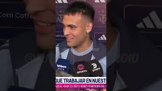 Lautaro Martinez va a ver a Racing el sabado [upl. by Notned]