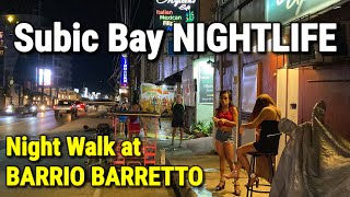 SUBIC PHILIPPINES NIGHTLIFE  Night Walk in Barrio Barretto Subic Bay  Olongapo [upl. by Arnold]