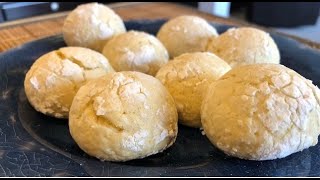 Lemon Crinkle Cookies 4K [upl. by Lougheed772]