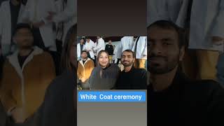 White coat ceremony First year MBBS students mbbsneet [upl. by Adnot]