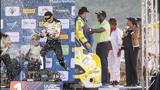 See what happened as President graces WRC Safari Rally 2024 in Naivasha [upl. by Ynaitirb]