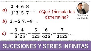 Determinar la fórmula de una sucesión [upl. by Leanne]