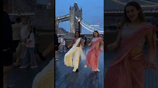 The Saree Dance Trend Taking Over Londondancefitlife londonlife dancestyle viraldance lifestyle [upl. by Yahska]