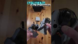 DJI Mini 4 Pro Short Unboxing Clean [upl. by Liagabba]