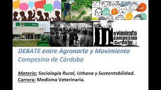 SOCIOLOGÍA RURAL URBANA Y SUSTENTABILIDAD MedVet  Clase DEBATE 14052024 [upl. by Terrence]