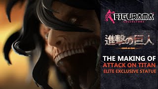 The Making of The Attack on Titan Elite Exclusive Statue [upl. by Dorfman]