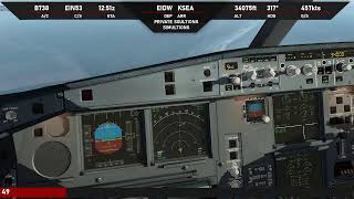 X PLANE 11 JARDESIGN A330200  Full Flight from EIDW  KSEA Flying Fun [upl. by Parik]