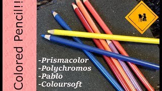 LIGHTFAST 4 Colored Pencil Lines Compared [upl. by Benson817]