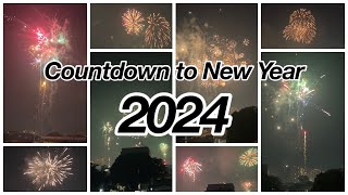 Happy New Year 2024 New Year Countdown from our location  Pateros Metro Manila Philippines 🇵🇭 [upl. by Durst534]