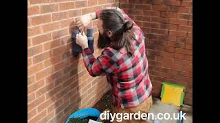 ⏱️TIME LAPSE⏱️ Wall Mounting The Hozelock Auto Hose Reel 🔨🏡 [upl. by Sherj]