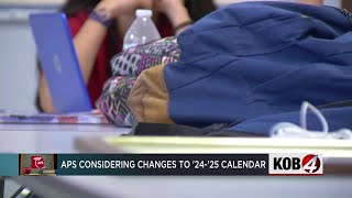 Albuquerque Public Schools considers changes to 202425 calendar [upl. by Kalbli301]