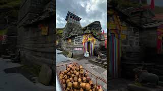 Tungnath temple 12000ft shreeram mountains travel chopta bholenath shorts tungnath nature [upl. by Dihahs]