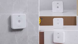 New design wireless interconnected carbon monoxide detector 10 years battery life HM 725ES W [upl. by Pickford]