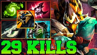 Huskar Mid Lane Easy Win With 29 Kills  Huskar Dota 2 Carry Meta Pro Gameplay Guide Build 734 [upl. by Maitund1]