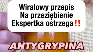 Przepis na antygrypinę uważaj [upl. by Kelbee]