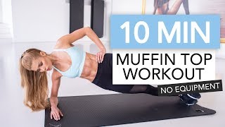 10 MIN AB WORKOUT  Side Abs amp Obliques  No Equipment  Pamela Reif [upl. by Sirapal]