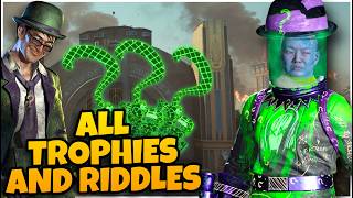 All Riddler Trophy Locations And Riddles In Suicide Squad Season 2 [upl. by Nylirrej]