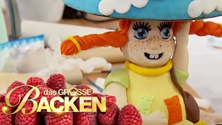 XXL Astrid Lindgren 3D Torte  Die Aufgabe  Das große Backen 2020  SAT1 [upl. by Yhtnomit]