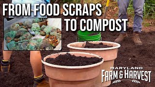 From Food Scraps to Compost [upl. by Harl990]