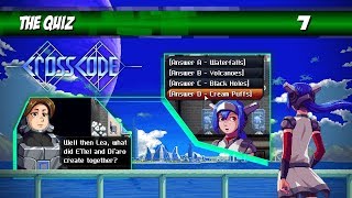 CrossCode  The Quiz [upl. by Retsek371]