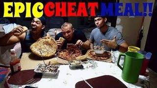 EPIC CHEAT MEAL Ep1 6000 CALORIE MEAL [upl. by Arraeis767]