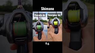 Shimano Curado dc Vs Scorpion dc ชิปเสียง หวีดดด dc shimano curadodc scorpion fishing short [upl. by Ahsekal]