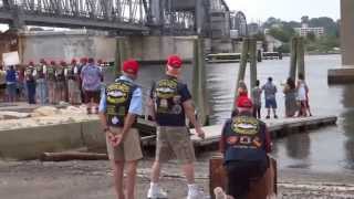 MAH03848 The Submarine USS Springfield arriving at Groton CT July 2013  by SethNiantic [upl. by Zamora]