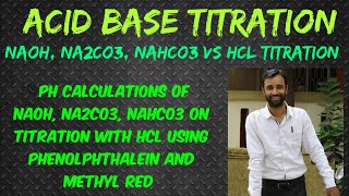 double Titration  Titration of mixture of NaOH NaHCO3 and Na2CO3 with HCl  L11 [upl. by Ajssatan]