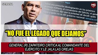 ⛔ DURO JALÓN DE OREJAS GENERAL R EDUARDO ZAPATEIRO AL COMANDANTE DEL EJERCITO [upl. by Tommy]