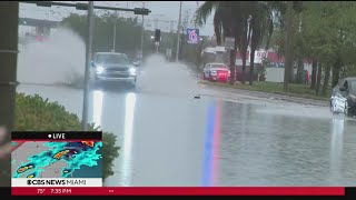 Report from flooded Fort Lauderdale [upl. by Leahicm]