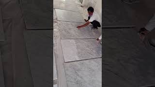 Applying sealer on marble stone starfixerline marblestone naturalstone [upl. by Haya]