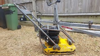 Wacker neuson WP 1540 wacker plate [upl. by Oetam]