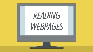 Tips for Reading Webpages [upl. by Alyahsat]