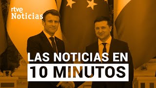 Las noticias del MARTES 8 de FEBRERO en 10 minutos  RTVE Noticias [upl. by Pascia]