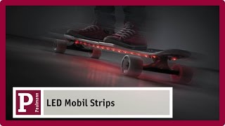 Batterie LED Strip – Licht ohne Strom Auch fürs Longboard [upl. by Howland]