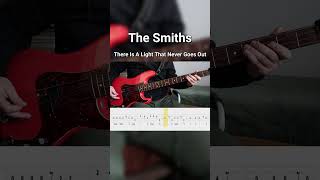 The Smiths  There Is A Light That Never Goes Out Bass Cover Tabs basscover florainbass [upl. by Siloa821]