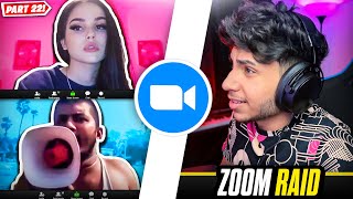 Trolling Indian Zoom Classes ZOOM RAID Ft Jaldi Waha Se Hato  Part 22 [upl. by Kassie]