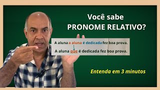 Pronome Relativo em 3 Minutos [upl. by Steffane]