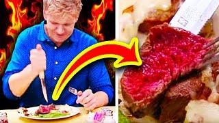 10 Times Gordon Ramsay Had NASTY STEAK Kitchen Nightmares [upl. by Christiansen337]